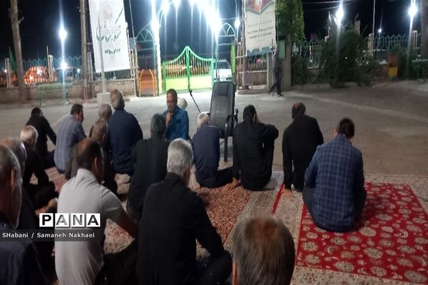 برگزاری مراسم شب شهادت امام رضا(ع)در امامزاده سید محمد(ع)کاشمر