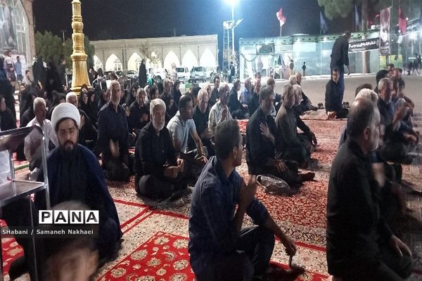 برگزاری مراسم شب شهادت امام رضا(ع)در امامزاده سید محمد(ع)کاشمر