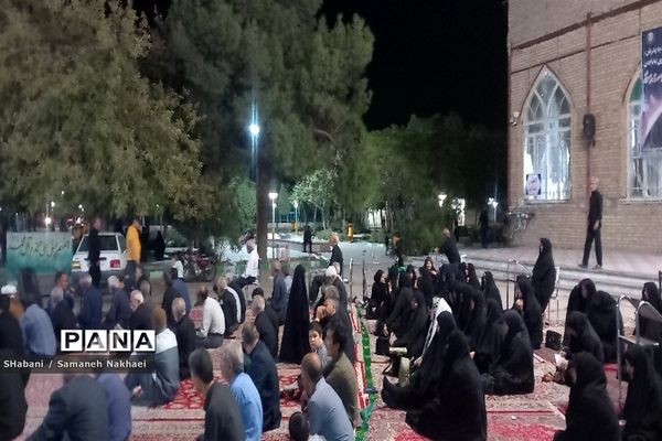 برگزاری مراسم شب شهادت امام رضا(ع)در امامزاده سید محمد(ع)کاشمر