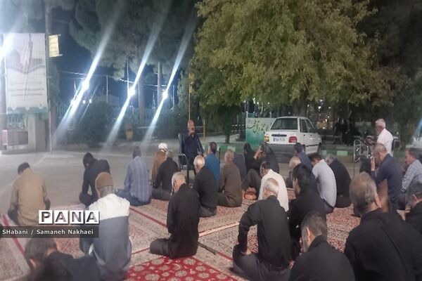 برگزاری مراسم شب شهادت امام رضا(ع)در امامزاده سید محمد(ع)کاشمر