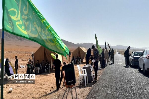 مراسم پیاده‌روی رضویّون به‌مناسبت سالروز شهادت امام رضا (ع) در شهرستان بام و صفی‌آباد