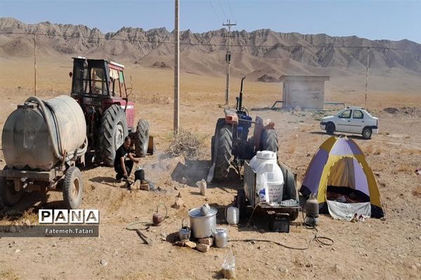 مراسم پیاده‌روی رضویّون به‌مناسبت سالروز شهادت امام رضا (ع) در شهرستان بام و صفی‌آباد