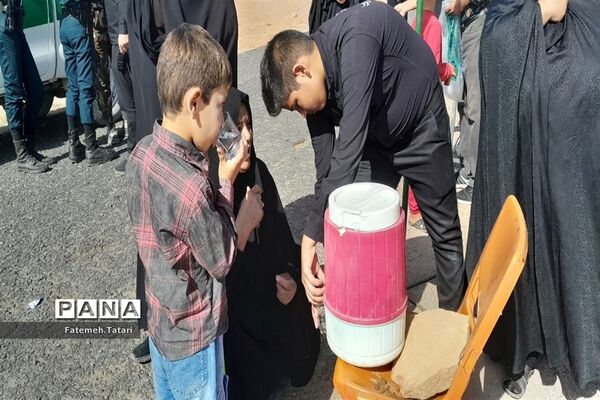 مراسم پیاده‌روی رضویّون به‌مناسبت سالروز شهادت امام رضا (ع) در شهرستان بام و صفی‌آباد