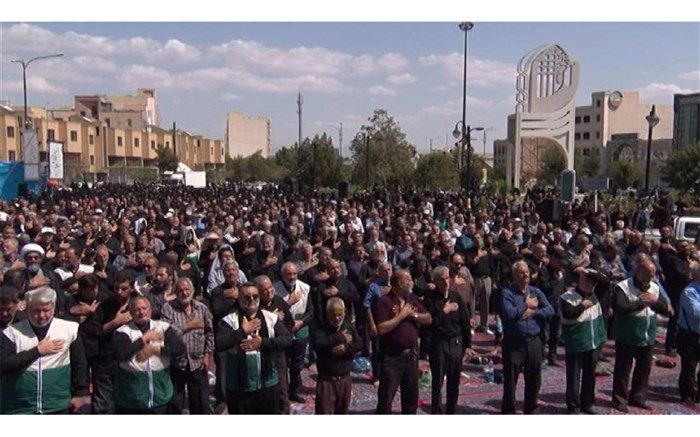 مراسم گرامیداشت شهادت امام رضا(ع) در سمنان برگزار شد