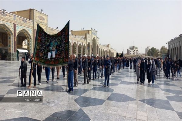 مراسم  عزاداری دهه آخر صفر درحرم امام رضا( ع)