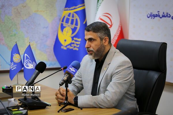 نشست خبری دبیرکل اتحادیه انجمن‌های اسلامی دانش‌آموزان
