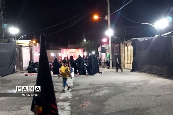 برگزاری مراسم عزاداری دهه آخر ماه صفر در کاشمر