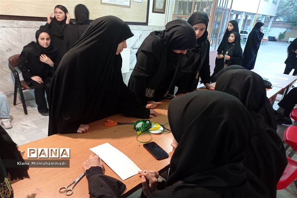 برگزاری طرح گام‌های عاشقی در دبیرستان پروین اعتصامی