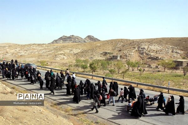 پیاده روی به عشق شاه خراسان