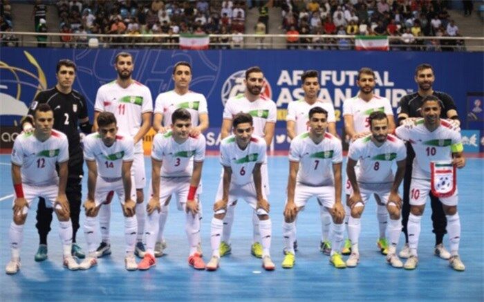 برتری تیم ملی فوتسال ایران مقابل پاراگوئه