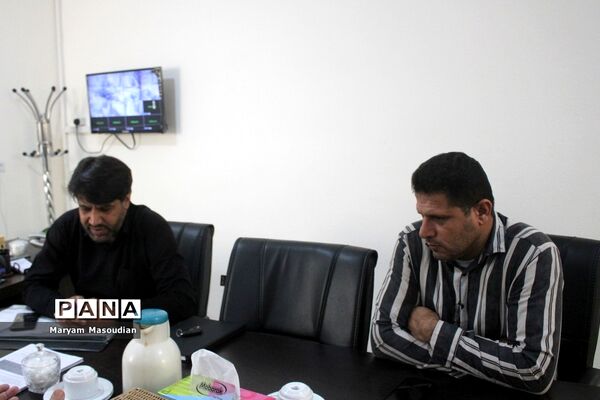 جلسه هماهنگی جشنواره  جام پرچم  در بخشداری چغادک  شهرستان بوشهر