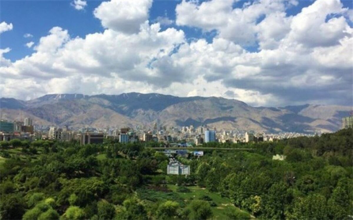 کیفیت هوای تهران در شرایط قابل قبول