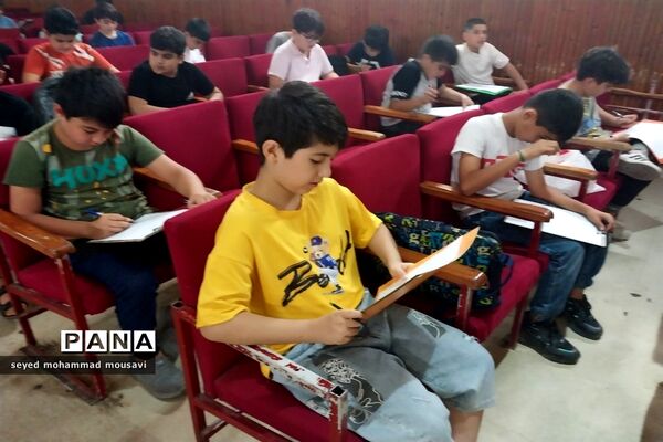 آزمون جشنواره کتابخوانی دانایی و توانایی در قائمشهر
