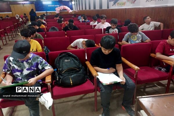 آزمون جشنواره کتابخوانی دانایی و توانایی در قائمشهر