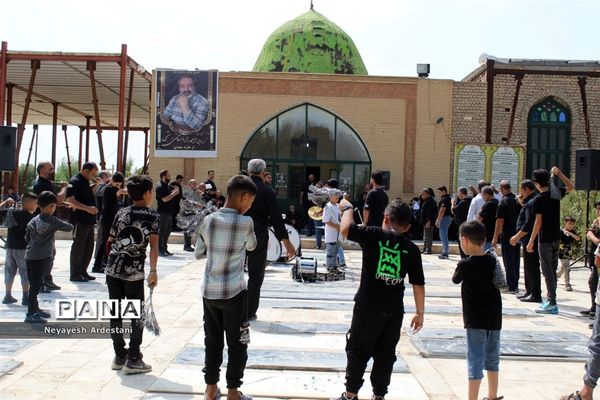 برپایی عزاداری شهادت امام حسن مجتبی (ع)  و رحلت پیامبر اکرم(ص) در روستای رستم آباد