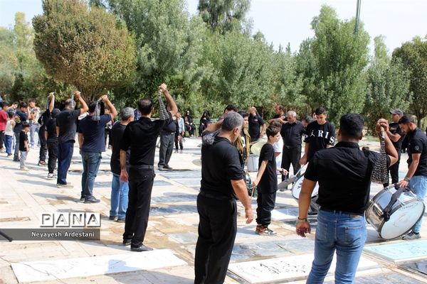 برپایی عزاداری شهادت امام حسن مجتبی (ع)  و رحلت پیامبر اکرم(ص) در روستای رستم آباد