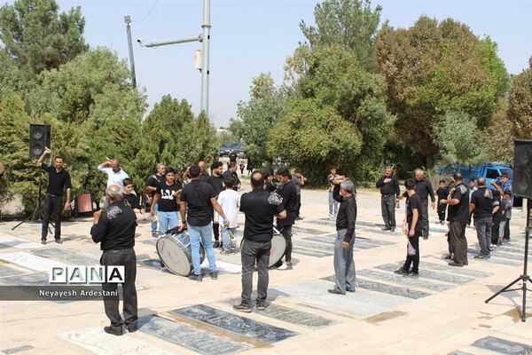 برپایی عزاداری شهادت امام حسن مجتبی (ع)  و رحلت پیامبر اکرم(ص) در روستای رستم آباد