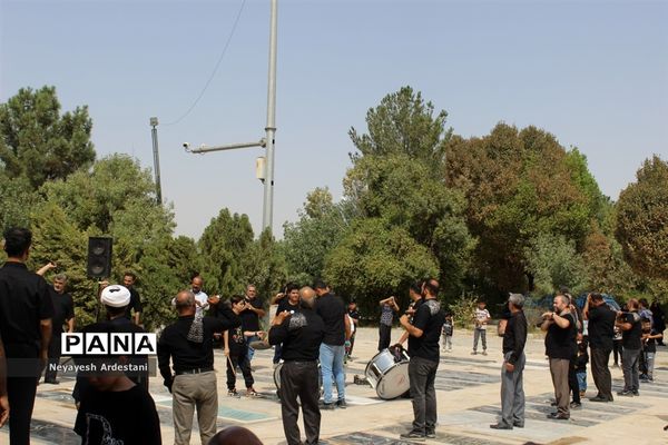 برپایی عزاداری شهادت امام حسن مجتبی (ع)  و رحلت پیامبر اکرم(ص) در روستای رستم آباد