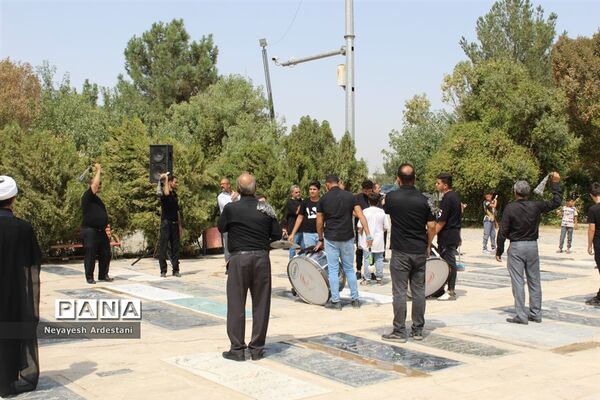برپایی عزاداری شهادت امام حسن مجتبی (ع)  و رحلت پیامبر اکرم(ص) در روستای رستم آباد