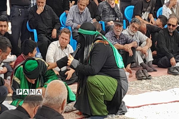برگزاری مراسم تعزیه‌خوانی شهادت امام حسن مجتبی (ع) در روستای تاج آباد داورزن