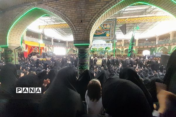 تعزیه ورود اسرا به شام در روستای جندان