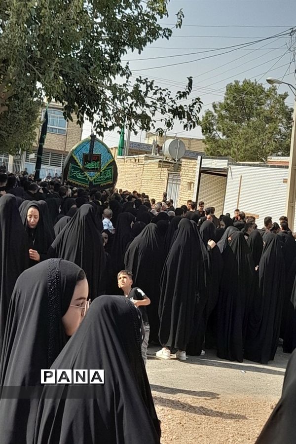 تعزیه ورود اسرا به شام در روستای جندان