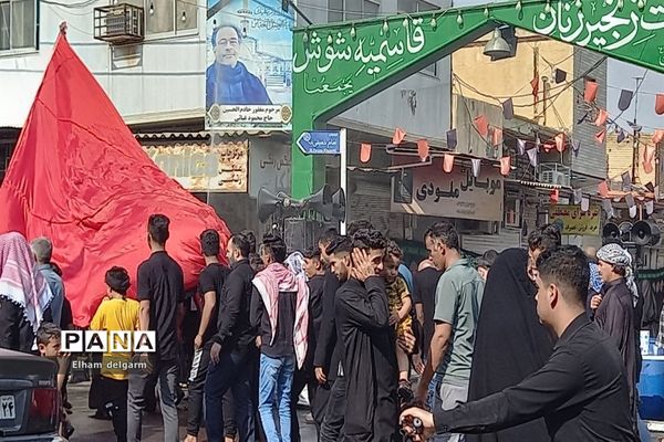 عزاداری مردم شوش در ایام سوگواری پایان ماه صفر