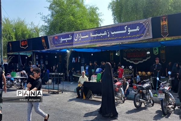 عزاداری مردم شوش در ایام سوگواری پایان ماه صفر