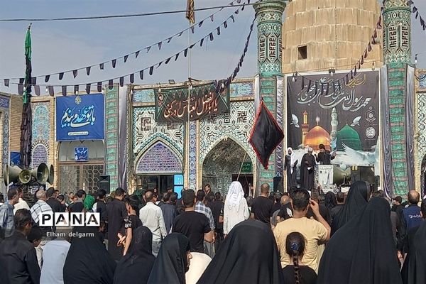 عزاداری مردم شوش در ایام سوگواری پایان ماه صفر