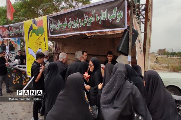 همایش پیاده‌روی حرم تا حرم  در شهرستان ساوه