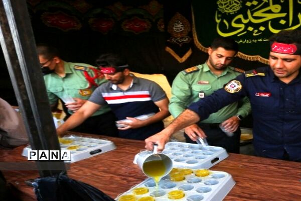 حال و هوای گلستان شهدا در روز ۲۸صفر