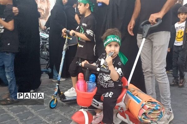 حال و هوای گلستان شهدا در روز ۲۸صفر