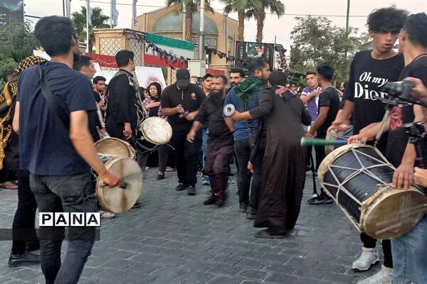 حال و هوای گلستان شهدا در روز ۲۸صفر