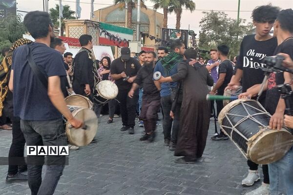 حال و هوای گلستان شهدا در روز ۲۸صفر