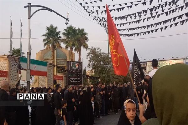 حال و هوای گلستان شهدا در روز ۲۸صفر