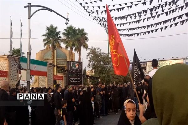 حال و هوای گلستان شهدا در روز ۲۸صفر