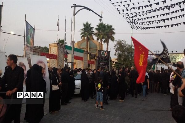 حال و هوای گلستان شهدا در روز ۲۸صفر