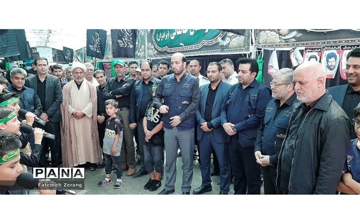 استقبال از  زائران با پای پیاده در راه مشهد الرضا / فیلم