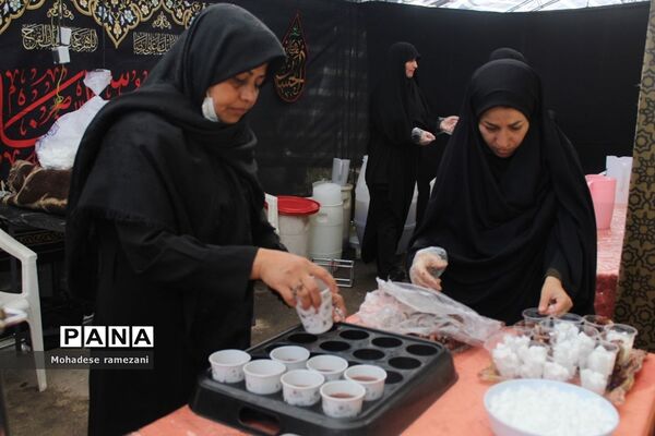 قاب‌هایی از موکب بانوان خدیجه کبری (س)