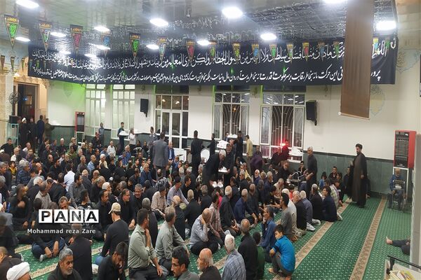 آیین سوگواری امام رئوف در آرامگاه سید حمزه کاشمر