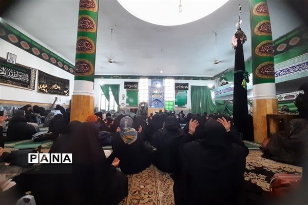 پیاده‌روی کاروان دختران ضیافت آسمانی شهرستان گلبهار