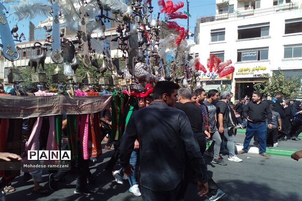 عزاداری زائران و مجاوران رضوی