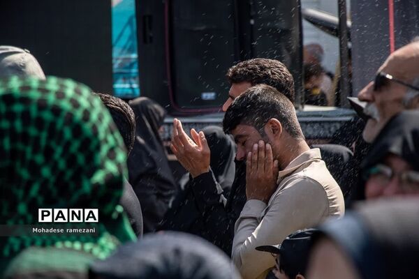 عزاداری زائران و مجاوران رضوی