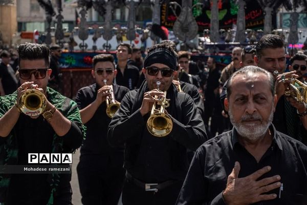 عزاداری زائران و مجاوران رضوی