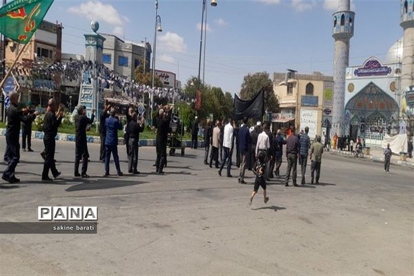 مراسم پیاده‌روی و سینه‌زنی به مناسبت شهادت امام رضا (ع)