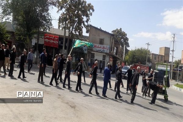 مراسم پیاده‌روی و سینه‌زنی به مناسبت شهادت امام رضا (ع)