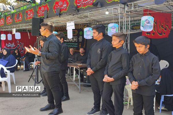 برپایی موکب خدمت‌رسانی شورای هماهنگی مدارس و مراکز غیردولتی مشهد الرضا در دهه آخر صفر