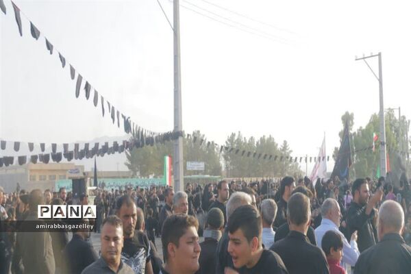 تجمع هیات‌ها به‌مناسبت شهادت امام رضا(ع) در اسفندآباد ابرکوه
