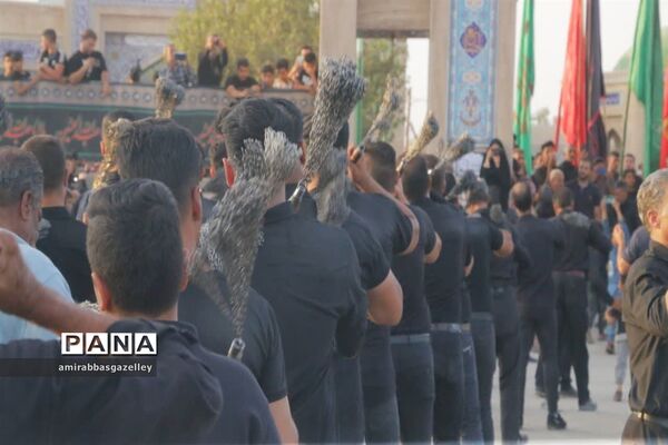 تجمع هیات‌ها به‌مناسبت شهادت امام رضا(ع) در اسفندآباد ابرکوه