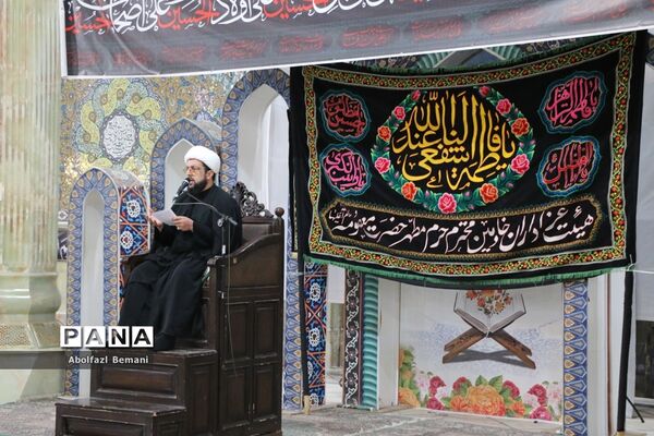 دسته عزاداری خادمان حرم خواهر در سوگ شهادت برادر